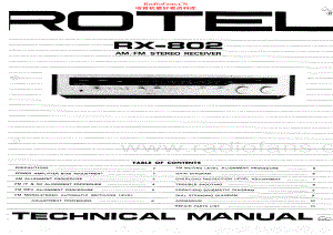Rotel-RX802-rec-sm 维修电路原理图.pdf