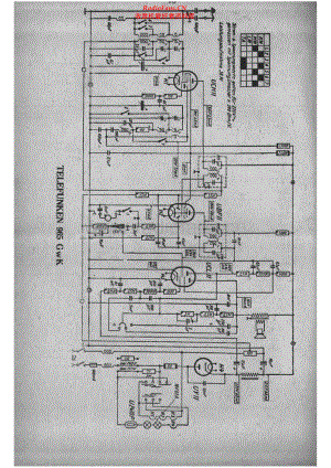 Telefunken-965GWK-rec-sch 维修电路原理图.pdf