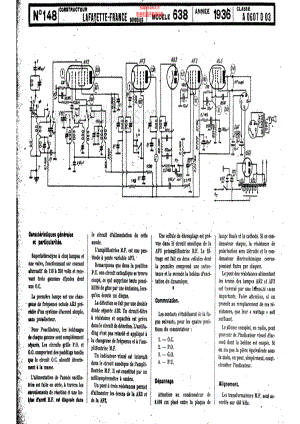 Lafayette-638-rec-sch 维修电路原理图.pdf