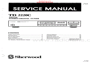 Sherwood-TD2220C-tun-sm 维修电路原理图.pdf
