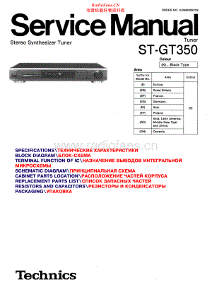 Technics-STGT350-tun-sm 维修电路原理图.pdf