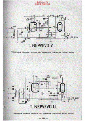 Telefunken-Nepvevo-rec-sch 维修电路原理图.pdf