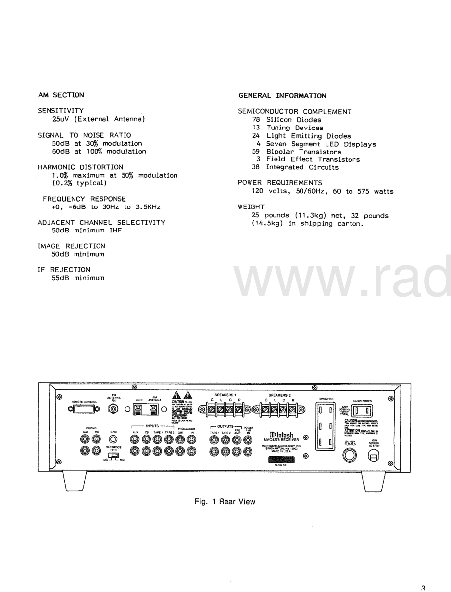 McIntosh-MAC4275-rec-sm 维修电路原理图.pdf_第3页