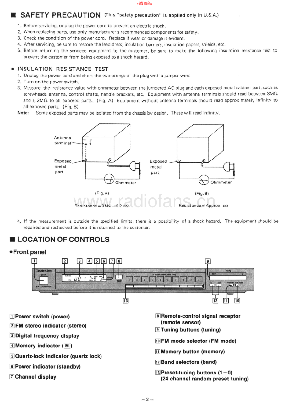 Technics-STS98A-tun-sm(1) 维修电路原理图.pdf_第2页