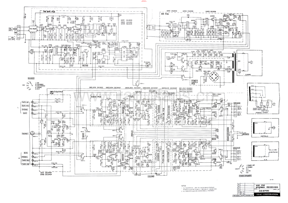 Teac-AG2700-rec-sch 维修电路原理图.pdf_第1页