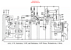 Telefunken-713W-rec-sch 维修电路原理图.pdf