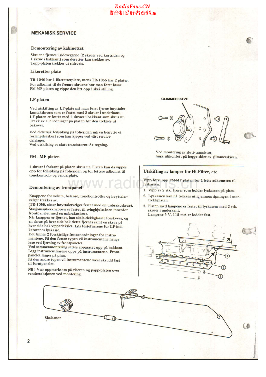 Tandberg-TR1055-rec-sm 维修电路原理图.pdf_第2页