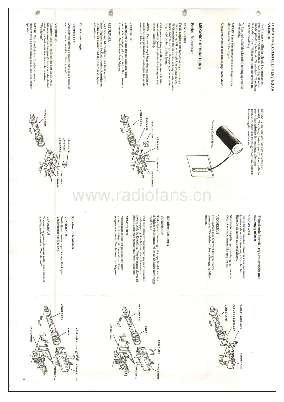 Tandberg-TR1055-rec-sm 维修电路原理图.pdf_第3页