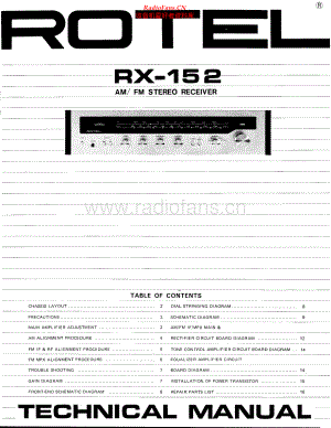 Rotel-RX152-rec-sm 维修电路原理图.pdf