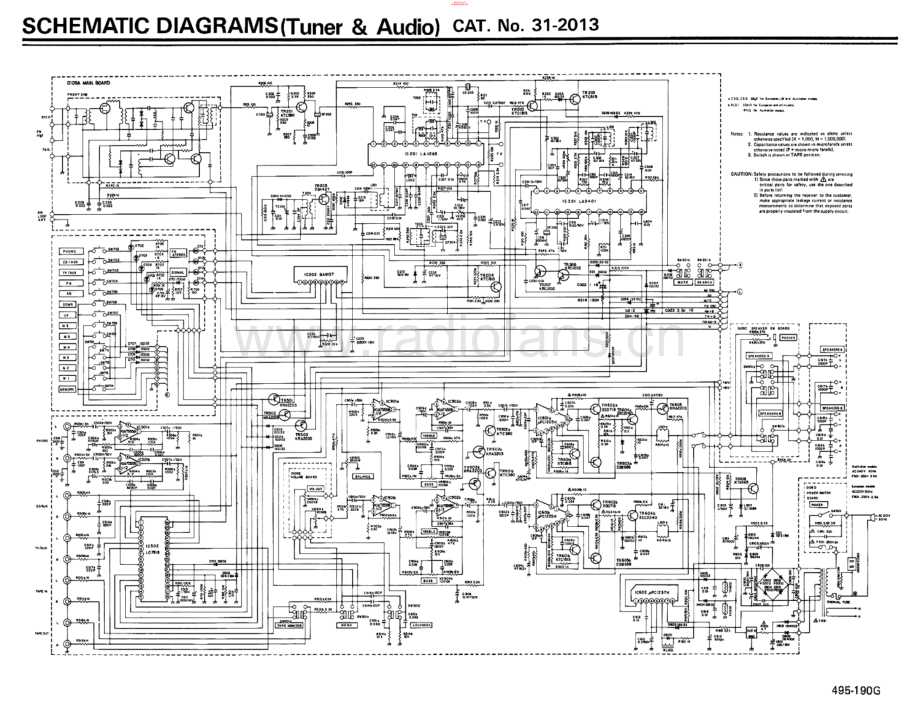 Realistic-31_2013-rec-sch 维修电路原理图.pdf_第1页