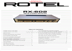 Rotel-RX602-rec-sm 维修电路原理图.pdf