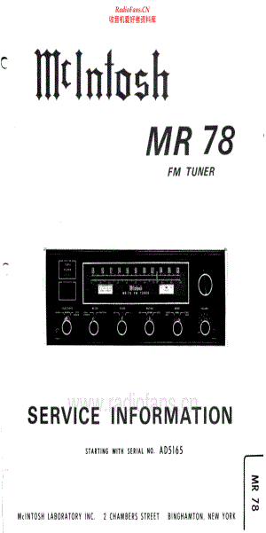 McIntosh-MR78B-tun-sch 维修电路原理图.pdf
