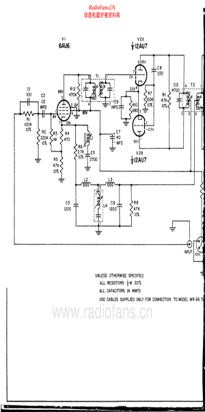 McIntosh-MA6-tun-sch 维修电路原理图.pdf
