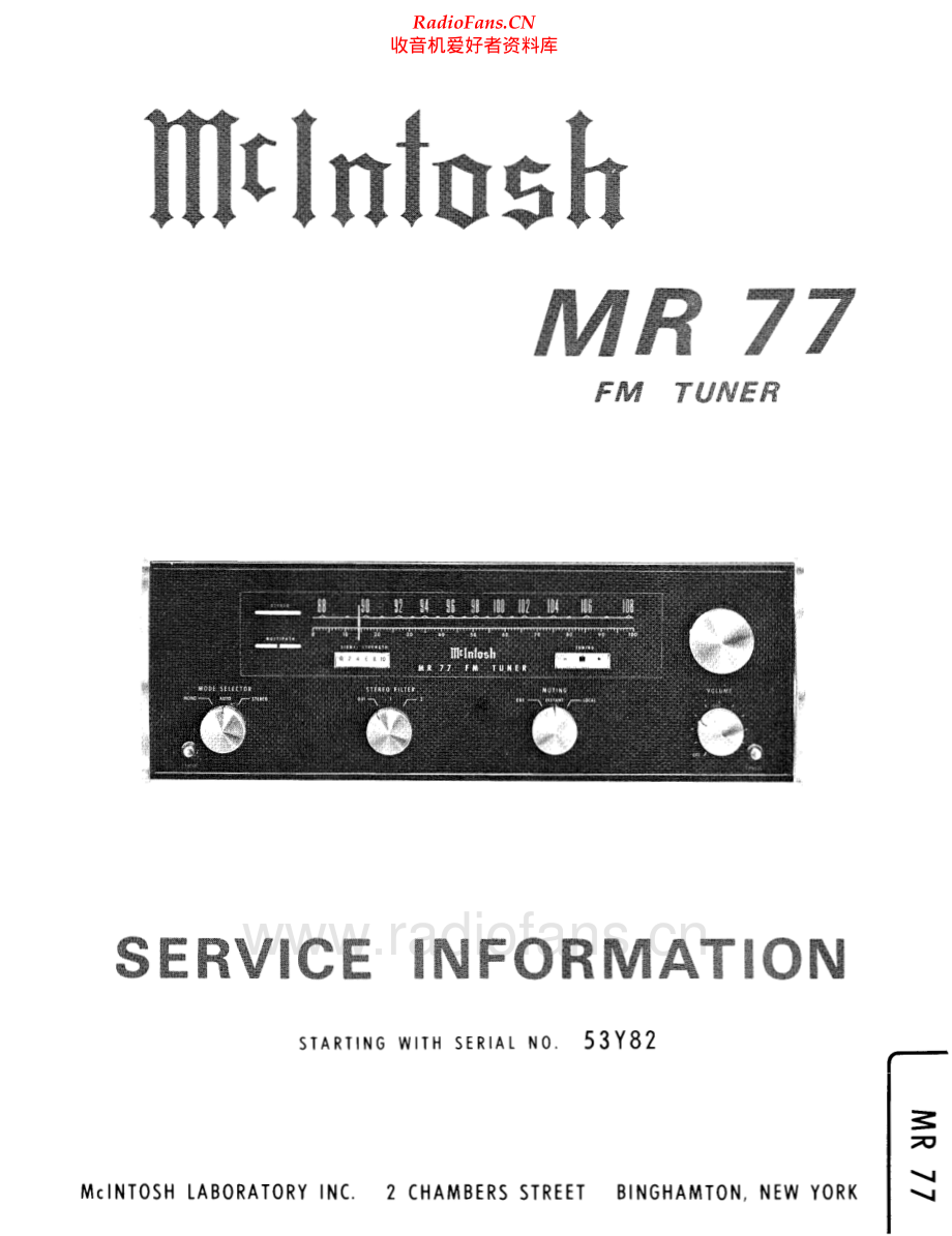 McIntosh-MR77B-tun-sch 维修电路原理图.pdf_第1页