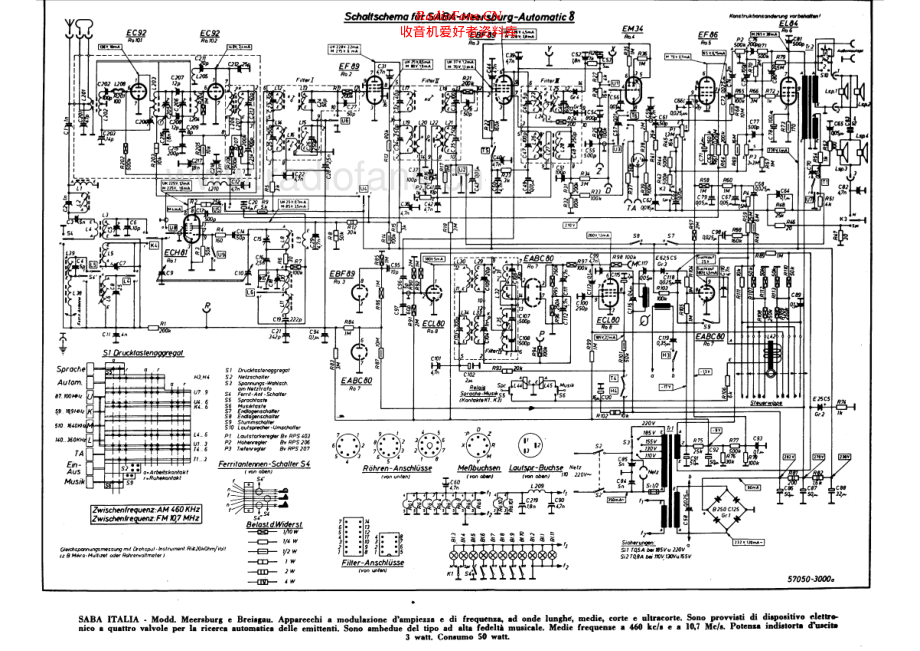 Saba-MeersburgAutomatic8-rec-sch 维修电路原理图.pdf_第1页
