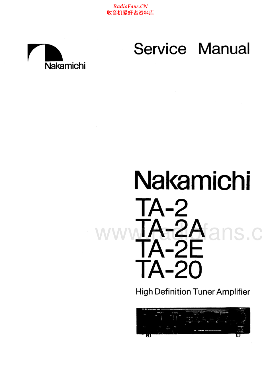 Nakamichi-TA2-rec-sm 维修电路原理图.pdf_第1页