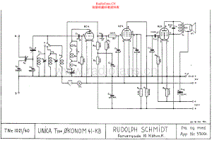 Unica-Oekonom1021-rec-sch 维修电路原理图.pdf