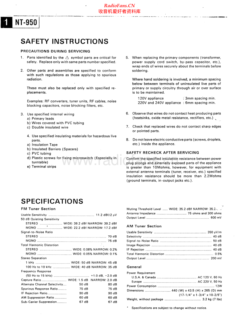 Nikko-NT950-tun-sm 维修电路原理图.pdf_第2页