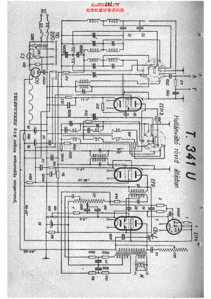 Telefunken-341U-rec-sch 维修电路原理图.pdf