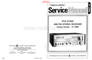 Realistic-STA2100D-rec-sm 维修电路原理图.pdf