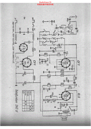Telefunken-240U-rec-sch 维修电路原理图.pdf