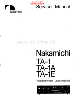 Nakamichi-TA1-rec-sm 维修电路原理图.pdf