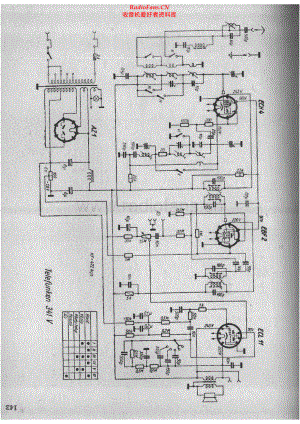 Telefunken-341_1V-rec-sch 维修电路原理图.pdf