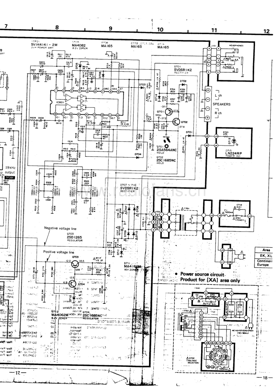 Technics-SAZ50-rec-sch 维修电路原理图.pdf_第3页