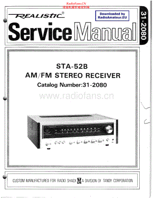 Realistic-STA52B-rec-sm 维修电路原理图.pdf