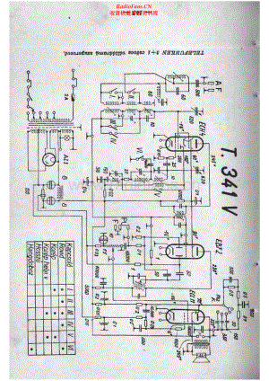 Telefunken-341V-rec-sch 维修电路原理图.pdf