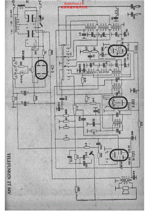 Telefunken-2T64V-rec-sch 维修电路原理图.pdf