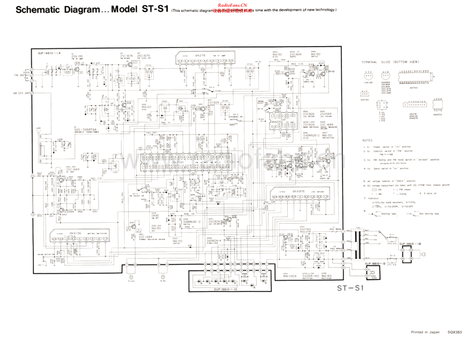 Technics-STS1-tun-sch(1) 维修电路原理图.pdf_第1页