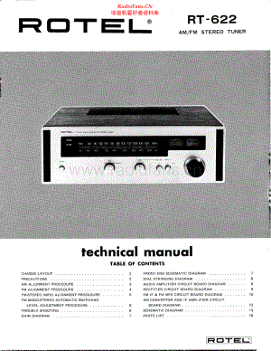 Rotel-RT622-tun-sm 维修电路原理图.pdf