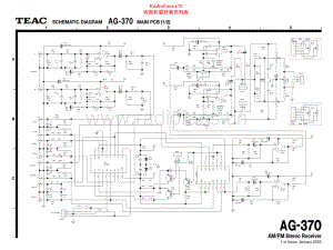 Teac-AG370-rec-sch 维修电路原理图.pdf