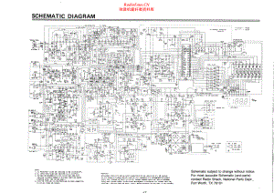 Realistic-Clarinette123-rec-sch 维修电路原理图.pdf