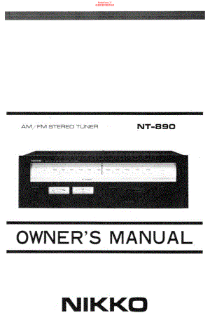 Nikko-NT890-tun-sm 维修电路原理图.pdf