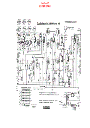 Saba-WildbadW5-rec-sch 维修电路原理图.pdf