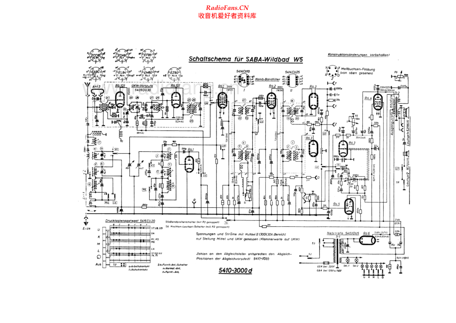 Saba-WildbadW5-rec-sch 维修电路原理图.pdf_第1页