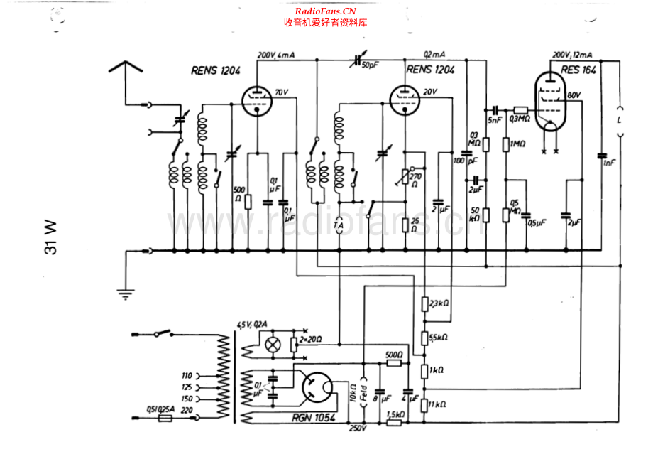 Saba-31W-rec-sch 维修电路原理图.pdf_第2页