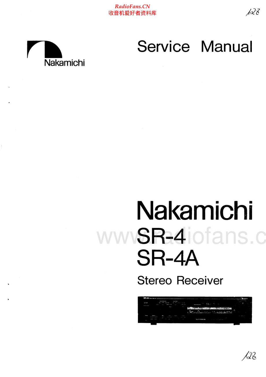 Nakamichi-SR4-rec-sm 维修电路原理图.pdf_第1页