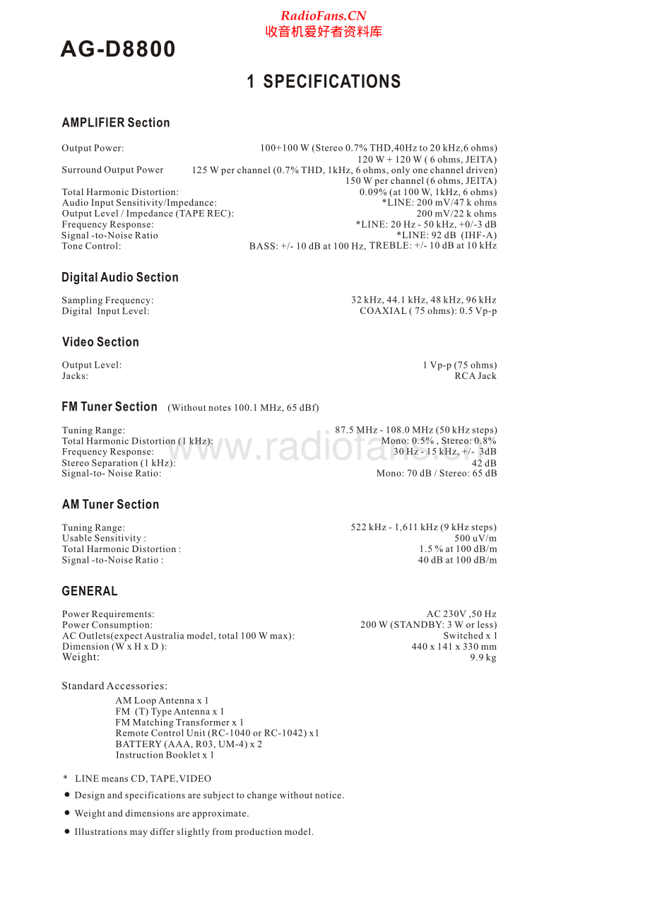 Teac-AGD8800-rec-sm 维修电路原理图.pdf_第2页