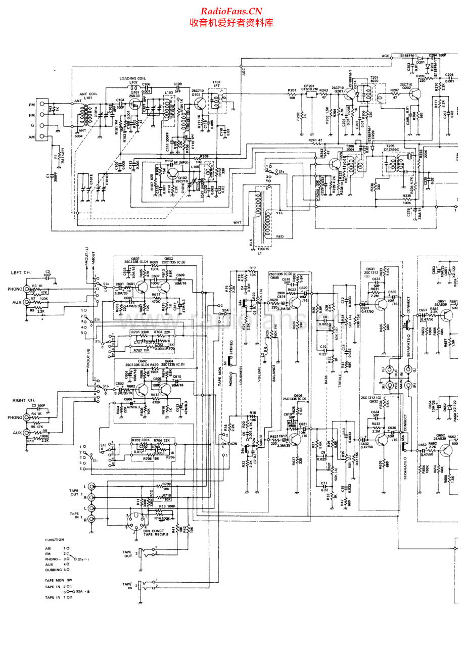 Nikko-STA5010-rec-sch 维修电路原理图.pdf_第1页