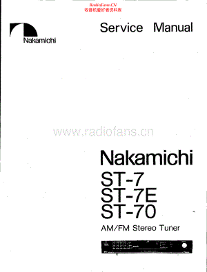 Nakamichi-ST7-tun-sm 维修电路原理图.pdf