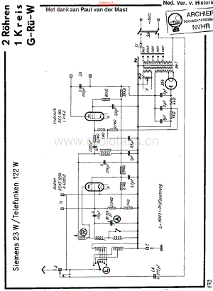Telefunken-122W-rec-sch 维修电路原理图.pdf