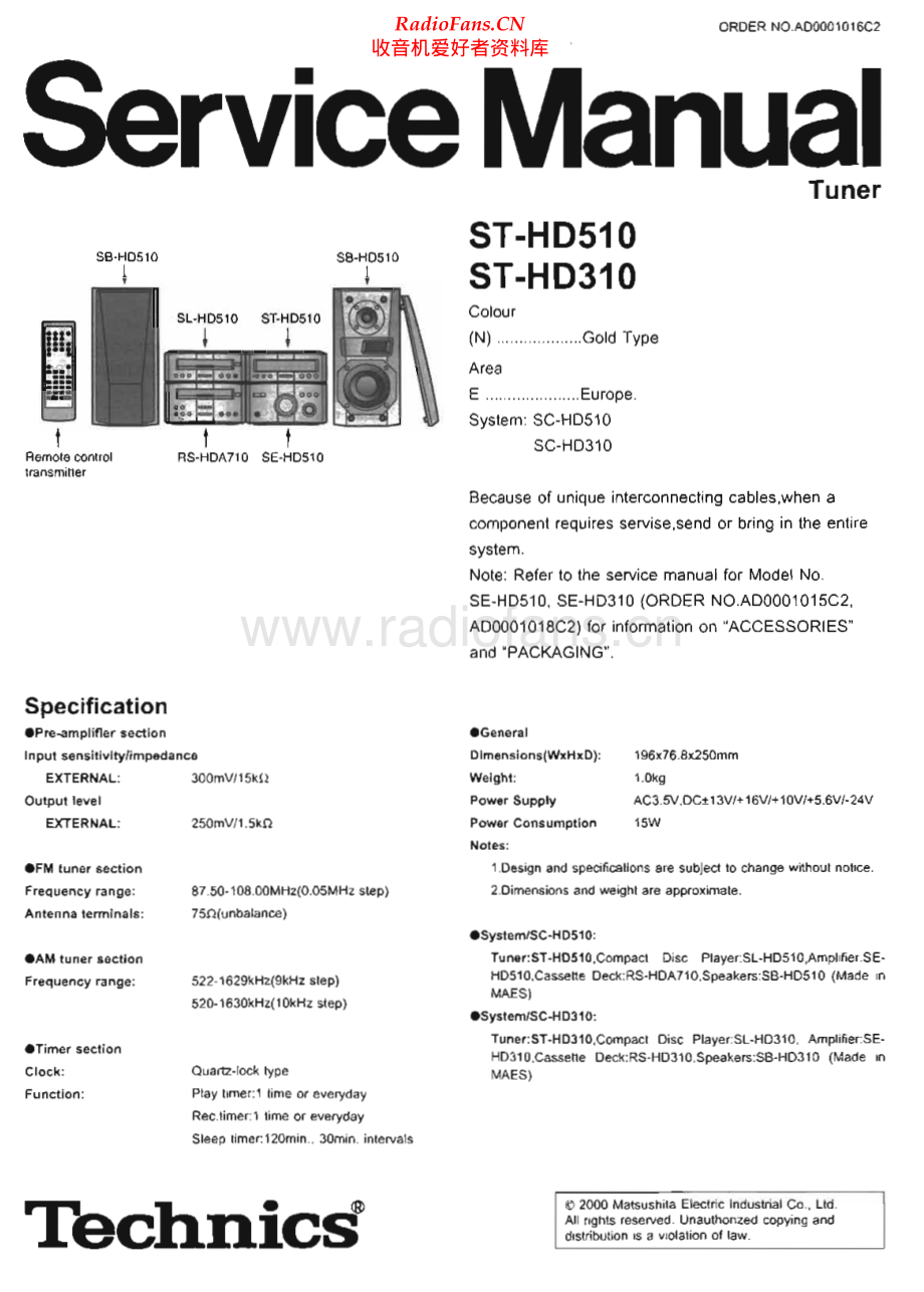 Technics-STHD510-tun-sm(1) 维修电路原理图.pdf_第1页