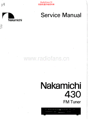 Nakamichi-430-tun-sm 维修电路原理图.pdf