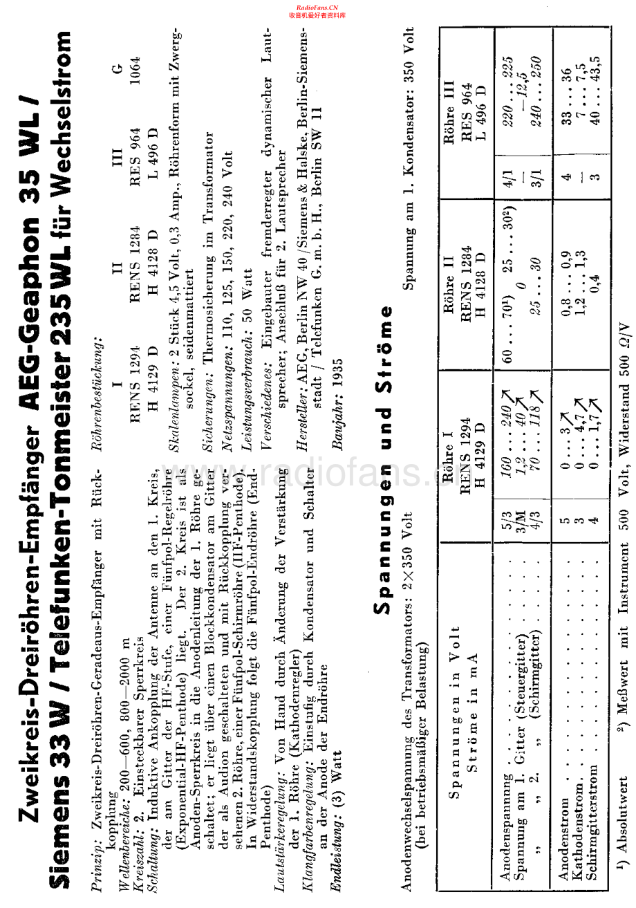 Telefunken-Tonmeister235WL-rec-sch 维修电路原理图.pdf_第2页