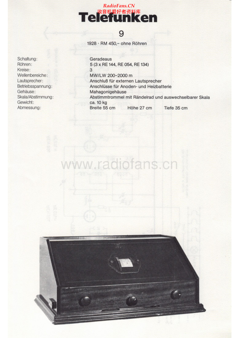 Telefunken-9-rec-sch 维修电路原理图.pdf_第1页