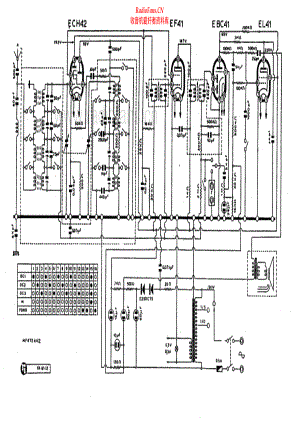 Saba-ExportW100-rec-sch 维修电路原理图.pdf