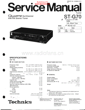 Technics-STG70-tun-sm 维修电路原理图.pdf